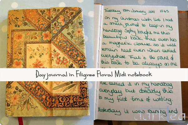Paperblanks midi notebook with magnetic closure