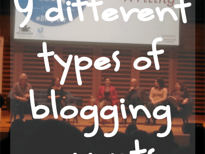 9 different types of blogging events