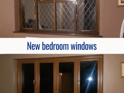 New bedroom windows
