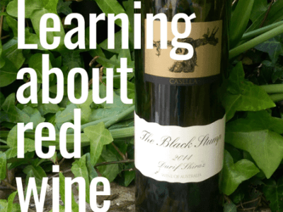 Learning about red wine