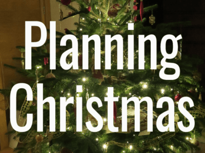 Things to remember when I plan Christmas for the first time