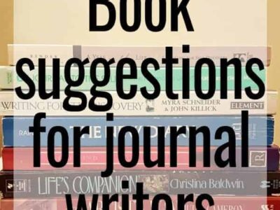 books suggestions for journal writers