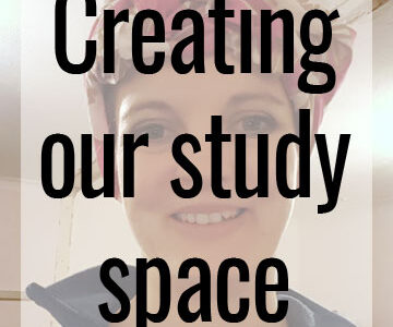creating our study space