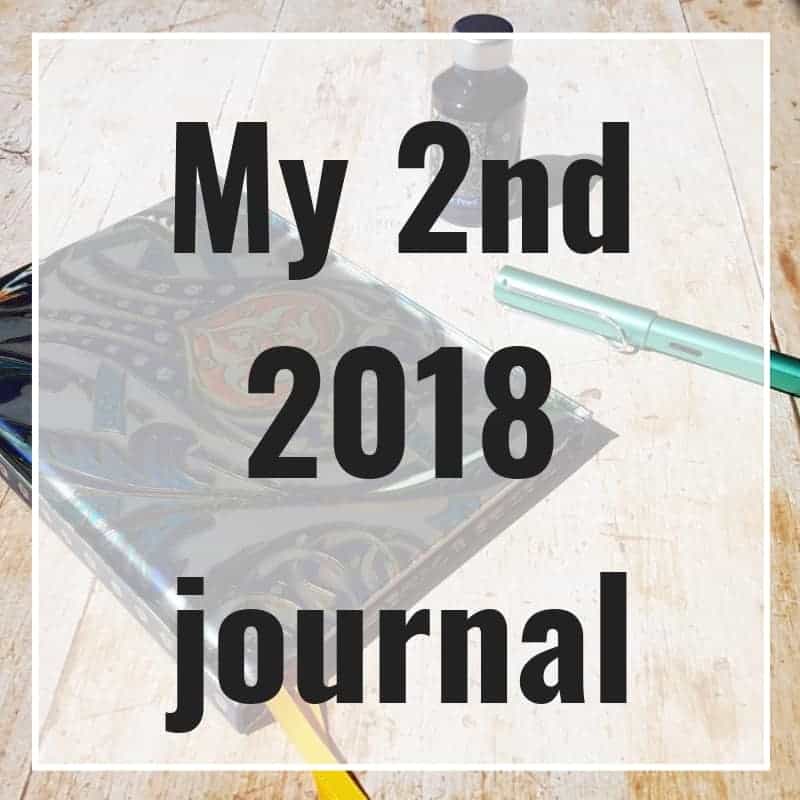 My 2nd 2018 journal